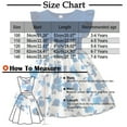 thumbnail image 3 of YunPes Toddle Girls Dress Baby Girl Ruffle Sleeve Floral Dresses Butterfly Pattern Dresses Holiday Photography Casual Dress, 3 of 4