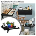 thumbnail image 2 of YYAo 31.5 x 23.5 Inch Wall Mounted Folding Table for Small Spaces-Black, 2 of 12