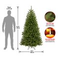 thumbnail image 2 of National Tree Company Artificial Christmas Tree, Green, North Valley Spruce, Includes Stand, 6.5 Feet, 2 of 4