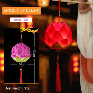 Efavormart 10 Pack | 5 Colorful Water Lily Lotus Flower Floating Candle  Lights, Assorted Tealight Candle Lanterns