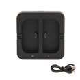 thumbnail image 2 of Cam Battery Charging Station,  Battery Charger Dual Port Compact 5V Wearable Safe  For 801 For AHDBT-501, 2 of 8