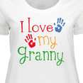 thumbnail image 4 of Inktastic I Love My Granny Women's Plus Size T-Shirt, 4 of 5