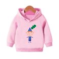 thumbnail image 3 of Sudadera con capucha de dibujos animados de Ben y Holly Kingdom para niños, ropa bonita para niñas, sudaderas para niños, suéteres de otoño para bebés, KMT5038, 3 of 5
