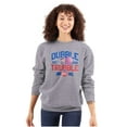 thumbnail image 3 of Original Dubble Trouble Bubble Gum Sweatshirt for Men or Women Brisco Brands S, 3 of 6