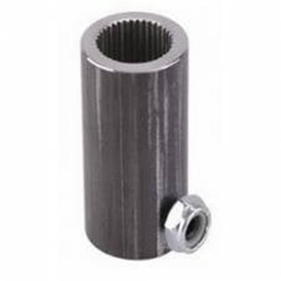 Sweet SWE301-30130 0.56 in.-26 Spline x 0.75 in. Smooth Splined Coupler - Pinto Manual Spline