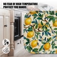 thumbnail image 5 of 4Pcs Pot Holder for Kitchen, Gorgeous Lemon - Laden Branches Composition Square Heat Resistant Hotpads, 8x8in Non Slip Dirt-Proof Kitchen Cook Oven Potholders Machine Washable, 5 of 5