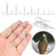 thumbnail image 6 of High Carbon Steel Round Bend Bend Bass Tackle Fishhooks VMC Fishing Treble Hook Fishing Accessories 4#, 6 of 8
