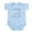 Sky Blue, variant on CafePress - Preppy Vintage Blue Cape Cod Infant Bodysuit - Baby Light Bodysuit, Size Newborn - 24 Months