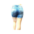 thumbnail image 2 of Jack David 1826 Jeans/Wax Jeans Women's Plus Size Cuff Rolled Bermuda Shorts Curvy Denim, 2 of 2