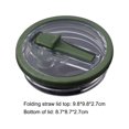 thumbnail image 4 of 2 Vasos 40 Onzas Con Tapa Paja A Prueba Fugas para Quencher() Verde, 4 of 4