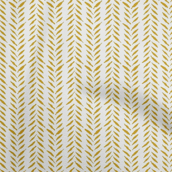 oneOone Cotton Silk Yellow Fabric Block Quilting Supplies Print Sewing Fabric By The Yard 42 Inch Wide-CU