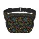 thumbnail image 1 of Fotbe Play Game3 Cangurera Cuadrada con Estampado de Doble Capa, Bolsa de Cintura Ajustable Mini para Hombres y Mujeres, 1 of 9