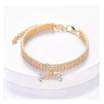 thumbnail image 3 of Collar Gargantilla Diamantes Joyería Perros Gatos Gmr, 3 of 6
