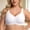 A1_White, variant on VISALY Jelly Bras for Women Plus Size Seamless Wireless Lifting Bra Full Coverage V‑Neck No Underwire Support Bralette Wide Strap Smoothing Soft Comfy Lift Minimizer Push Up T‑Shirt Bra Beige L