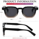 thumbnail image 5 of Gafas de Sol Retro AIEYEZO Cuadradas con Montura Gruesa UV400 Unisex, 5 of 6