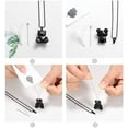 thumbnail image 6 of Teddy Bear Cremation Jewelry for Ashes Urn Necklace Lockets for Human Ashes Pet Ashes Memorial Jewelry, 6 of 6