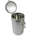 thumbnail image 2 of Metal Tea Tin Canister with Tight Seal Latch - 8 oz (holds 8 oz of dry goods), 2 of 3