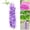 Light Purple, variant on ZFSBZBS Wisteria Hanging Flowers, Wisteria Garland with 5 Branches Realistic Silk Hanging Flowers for Decoration, Wedding Arch, Party Backdrop, and Home Wall Decor