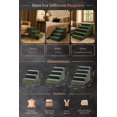 thumbnail image 4 of Escaleras para perros NOAH & PAW de piel, 3 peldaños, 54 x 41 x 33 cm, 4 of 9