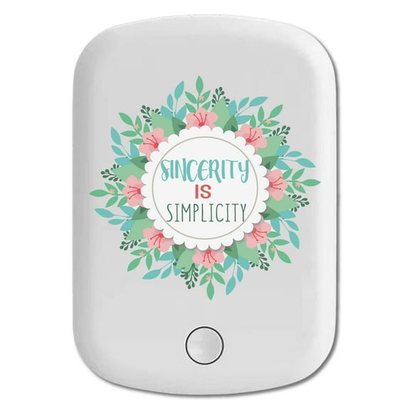 DistinctInk Magnetic Battery Pack, 5000 mAh Wireless Portable Charger with USB-C Cable, Compatible with MagSafe iPhone 14 / 13 / 12 Series - Sincerity Is Simplicity