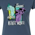 thumbnail image 3 of Raya and the Last Dragon - Be Brave Be Strong Never Waver - Juniors Fitted Graphic T-Shirt, 3 of 5