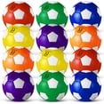 thumbnail image 1 of Balones de fútbol Libima coloridos, tamaño 5, con zapatos de tacón, 12 unidades, 1 of 6