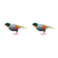 thumbnail image 1 of Moyic Animated Feathered Bird Leiothrix Figurines Animal for Zoo Decor Garden Type1 NO1, 1 of 1