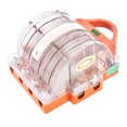 thumbnail image 2 of Transparent Knife Switch, Full Copper 160A Prevent Electric Shock Double Throw 4 Pole Disconnect Knife Switch  For Standby Generator For Industrial Appliances, 2 of 8