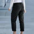 thumbnail image 5 of ShiShine Cargo Pants for Women Outdoor Hiking Camping Solid Color Pants with Pockets, 5 of 8