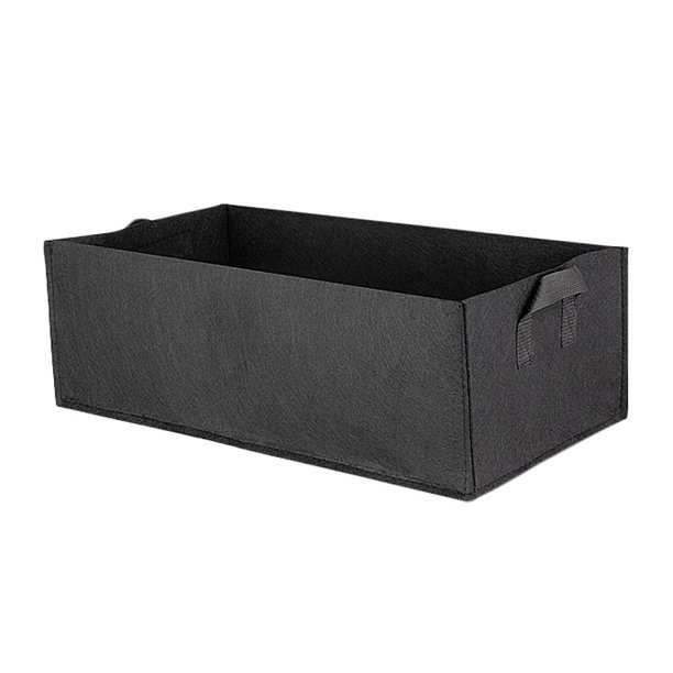 Bolsa de plantación no tejida gruesa, bolsa de plantación rectangular, bolsa de plántulas