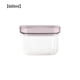 thumbnail image 1 of Tarro de almacenamiento de alimentos Cocina casera Apilable Arroz Condimento Aperitivos Recipiente transparente a prueba de humedad, Rosa, Pequeño Kearding HA001234-09, 1 of 5