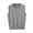 Grey, variant on jinghuiyue Womens Sleeveless Sweater Vest Crew Neck Pullover Vests Business Office Ribbed Knitwear Uniform Tops L