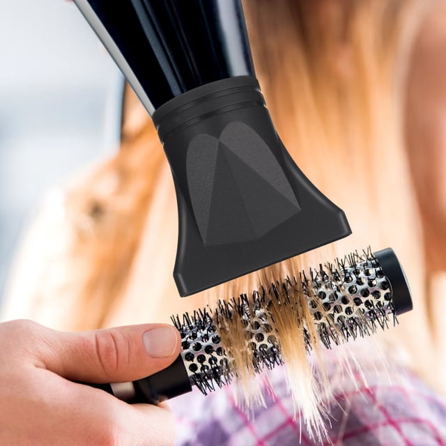 COSMOBETTY 2Ud Boquilla Para De Color Negro Difusor Para Peinado Seguro Y Suave