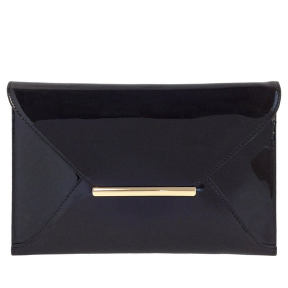 Faux Patent Leather Envelope Candy Clutch Bag