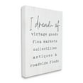 thumbnail image 3 of Stupell Industries Dream Of Antiques Phrase Inspirational Painting Gallery Wrapped Canvas Print Wall Art, 16 x 20, 3 of 7