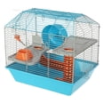 thumbnail image 5 of Two-Level Hamster Cage with Tubes, Hamster Wheel, Bowl and Bottle, 5 of 11