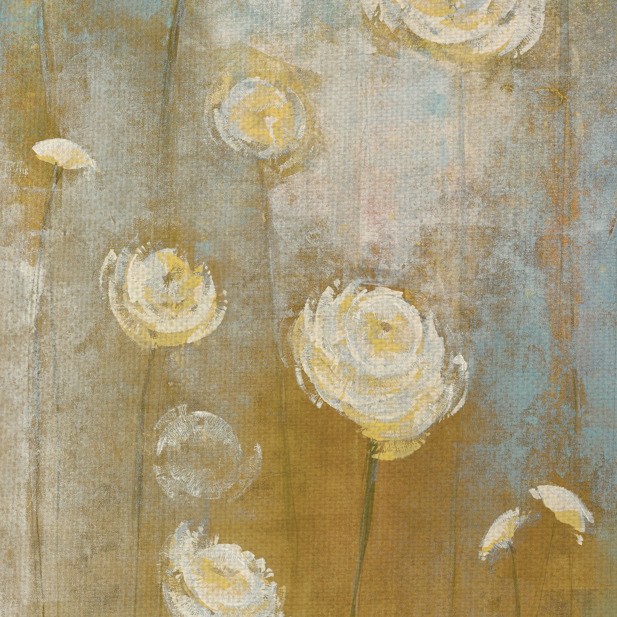 Masterpiece Art Gallery Cara 1 Flower By Maeve Harris Canvas Art Print 12" x 24"