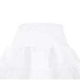 thumbnail image 3 of Hip Hop 50's Shop Womens Vintage Rockabilly Tutu Petticoat Slip (Medium/Large White), 3 of 4