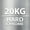 20kg Chrome Dur, variante sur Synergee Régional Olympique 15 kg Barre d'Haltère pour Femmes en Chrome Dur. Homologuée 1500 Lb pour l'Haltérophilie et l'Haltérophilie.
