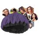 thumbnail image 5 of Gorro acondicionador térmico para microondas con semillas de lino para un tratamiento capilar de acondicionamiento profundo, color morado, inalámbrico., 5 of 5