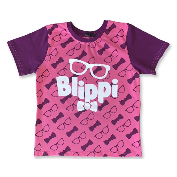 Blippi Official Children S Child Pink T Shirt For Kids Size 3t