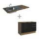 thumbnail image 1 of Gabinete Bajo Cocina Madesa Lux Con Acessorios y Tarja MN 01, 1 of 5
