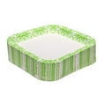 thumbnail image 2 of Glad Square Disposable Paper Plates for All Occasions | New & Improved Quality | Soak Proof, Cut Proof, Microwaveable Heavy Duty Disposable Plates | 10" Diameter, 50 Count Bulk Paper Plates, 2 of 2