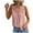 Pink-Tank Tops for Women, variant on Plus Size Tank Tops for Women Casual V Neck Sleeveless Shirts Lace Patchwork Solid Color Blouses Summer Loose Fit Tunic Top