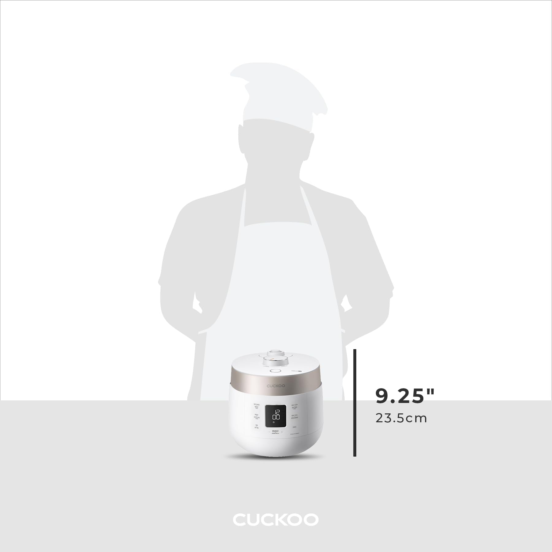 Cuckoo CRP ST0609FW 6 Cup Twin Pressure Rice Cooker