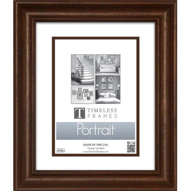 Timeless Frames 45146 Lauren Portrait Walnut Wall Frame, 11 x 14 in