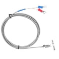 thumbnail image 4 of 1/2/ K Type Thermocouple M8 Screw Thread Temperature Sensor Wire 0-400 Degrees Celsius, 4 of 8