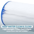 thumbnail image 6 of Open Box Bestway Flowclear Type IV or Type B Filter Pump Replacement Cartridge, 6 of 7