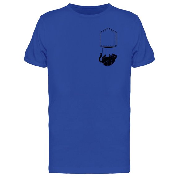 Falling Cat Pocket Tee Men's -Image by Shutterstock