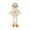 Beige-6A-home supplies, variant on LEFTHIGH Home Christmas Decorations Beige Fabric Sitting Posture Suspended Legs Santa Claus Snowman Toys Ornaments Props Decor